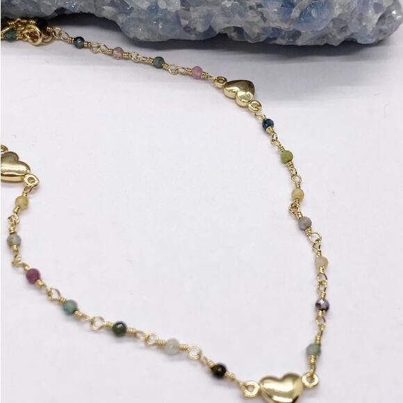 NEW FP x Luna Norte Tourmaline Anklet Set - Picture 15 of 16